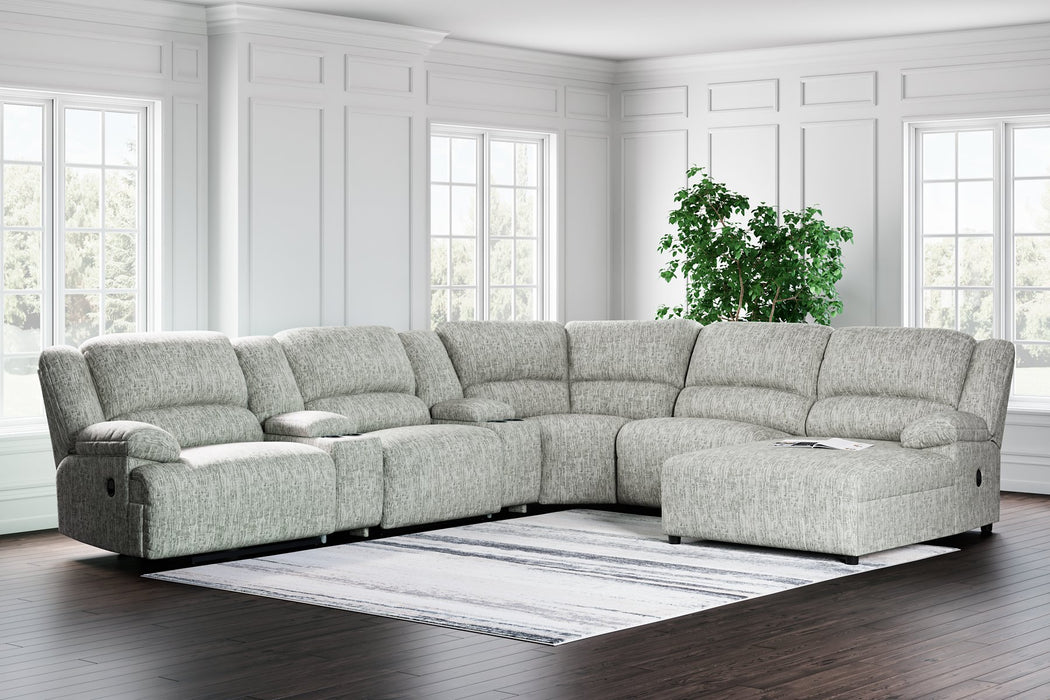 McClelland Reclining Sectional with Chaise