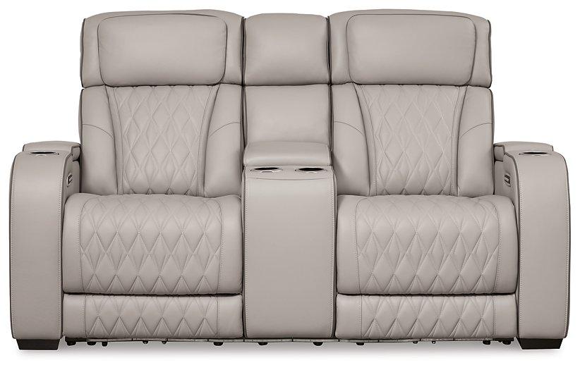 Boyington Power Reclining Loveseat with Console