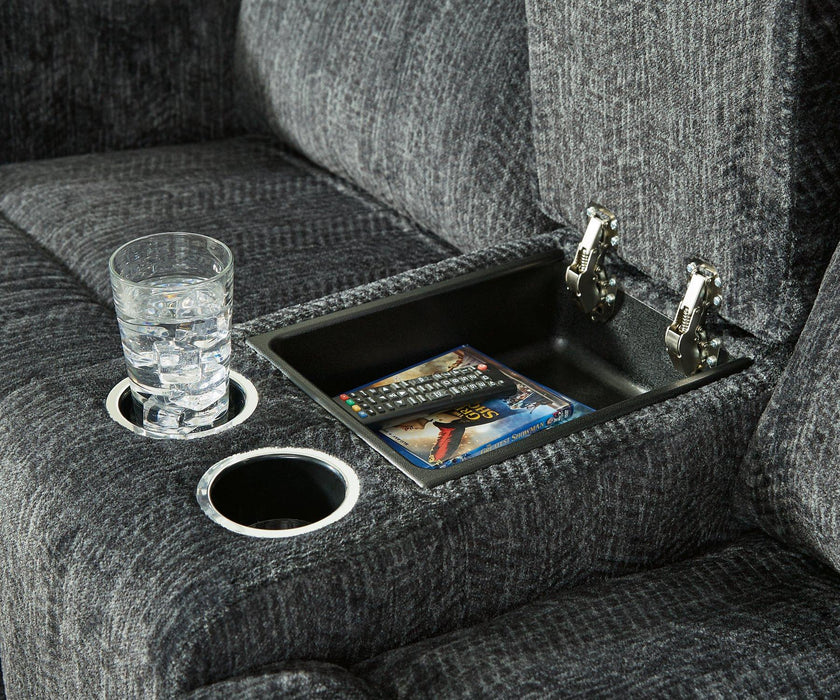 Martinglenn Reclining Loveseat with Console