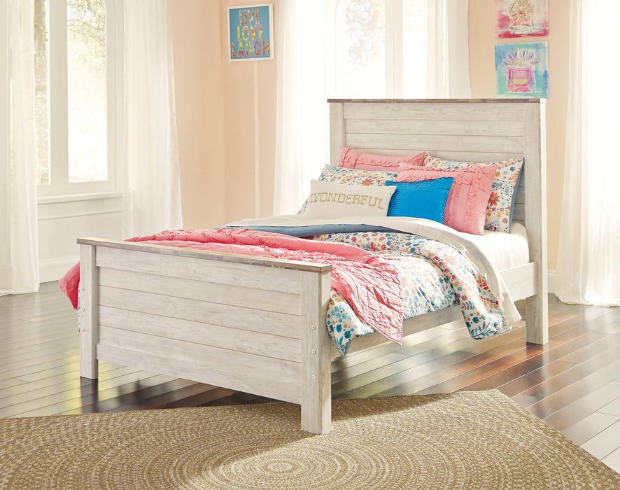 Willowton Bed with 2 Storage Drawers