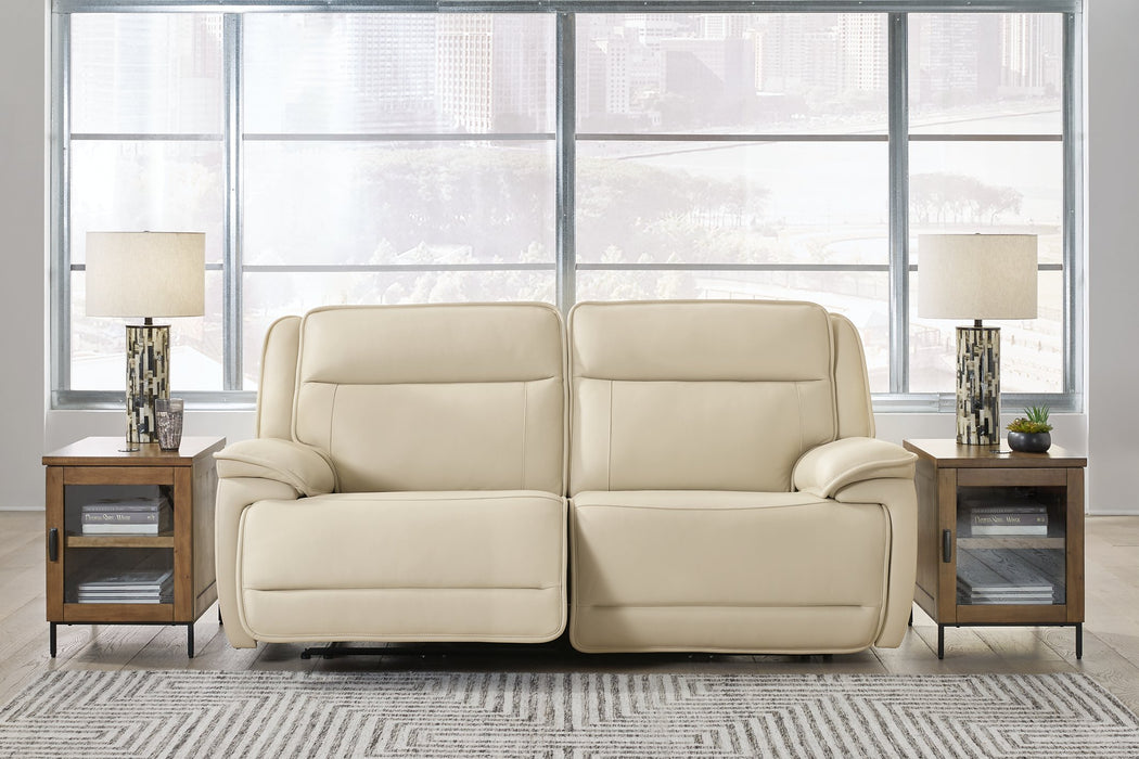 Double Deal Power Reclining Loveseat Sectional